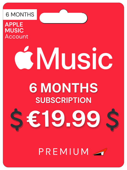 Apple Music Premium Account - 6 Months